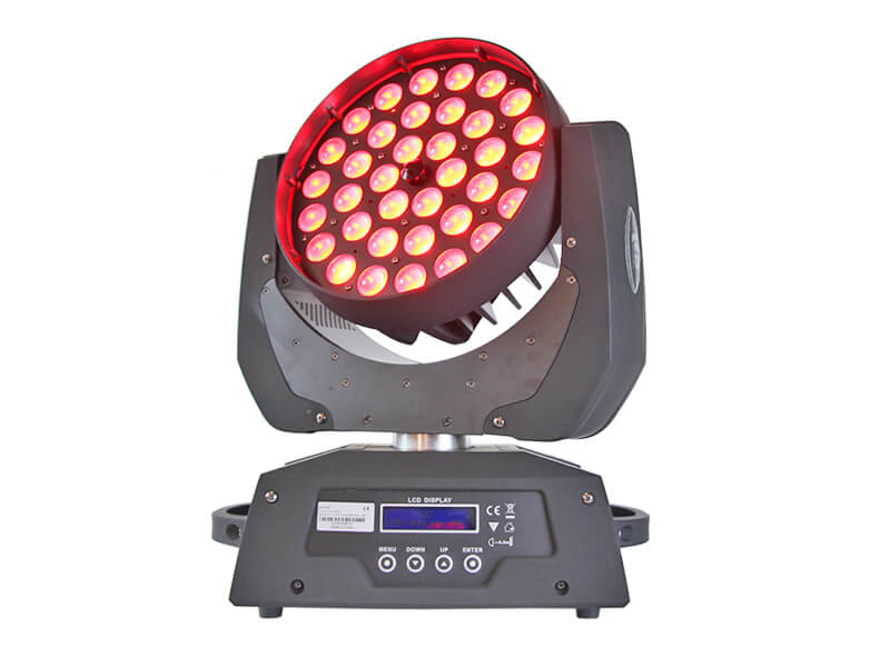 36pcs 10W 4in1 LED Zoom Moving Head Light