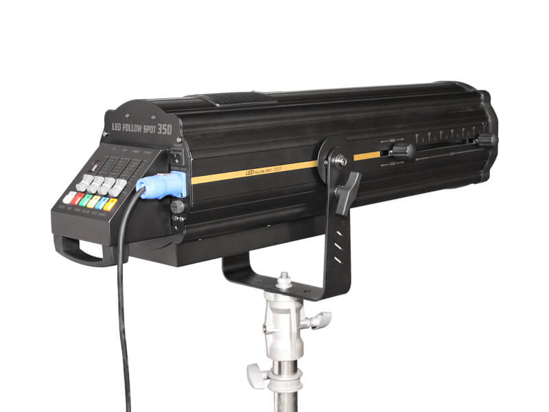 Manual Control Long Lens 350W LED Follow Spot Light