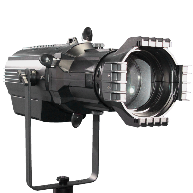 VanGaa ERS400G 2021 New Product 400W LED RGBAL 5IN1 Colorful Fixed Lens Profile Ellipsoidal Reflector Spotlight