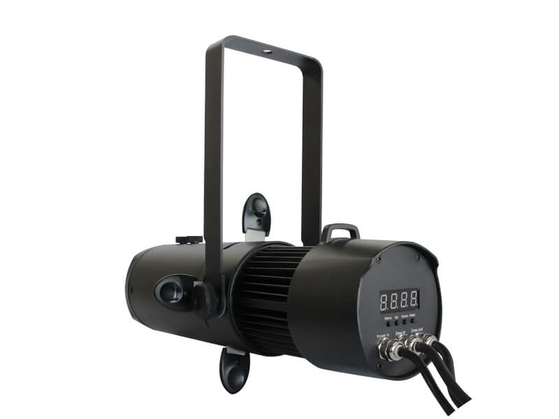 60W Bicolor Short Lens Mini Zoom Ellipsoidal LED Profile Spot Light