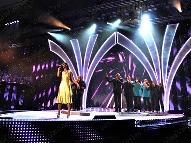 VanGaa’s LED Par Lights and LED Moving Head Lights have Wonderful Performance in Italy