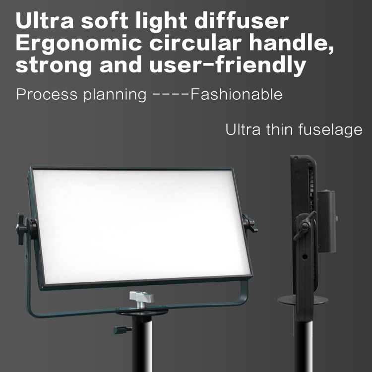 2High Power High CRI LED Soft Video Panel Light