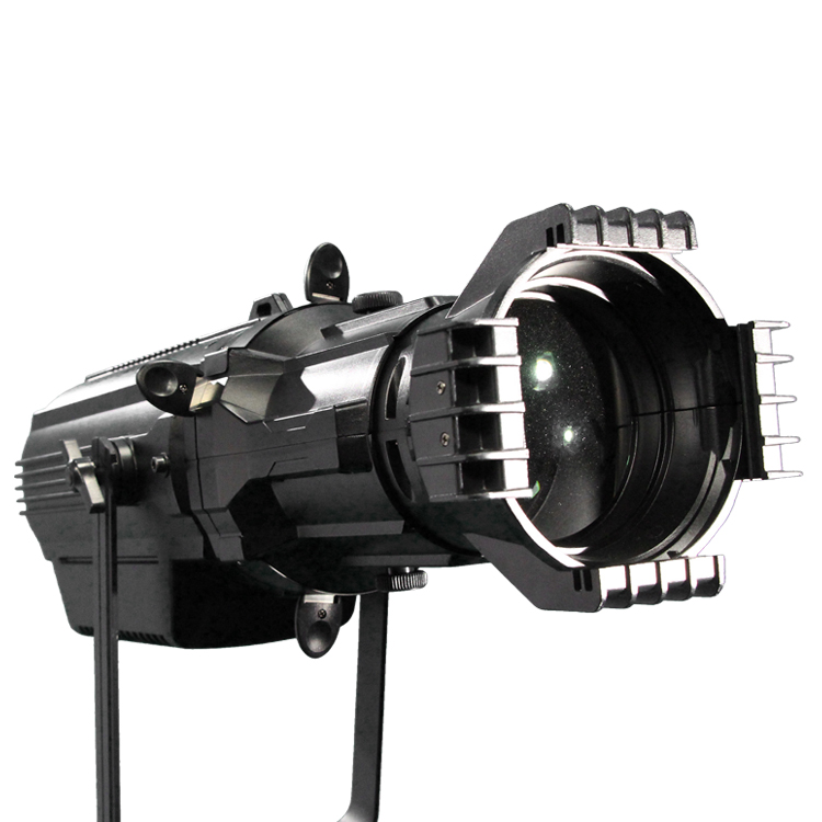 VanGaa ERS400G 2021 New Product 400W LED RGBAL 5IN1 Colorful Fixed Lens Profile Ellipsoidal Reflector Spotlight