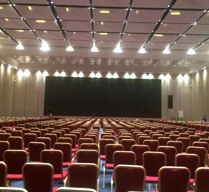 Dinghu Theater led studio light threaded lens spotlight project case