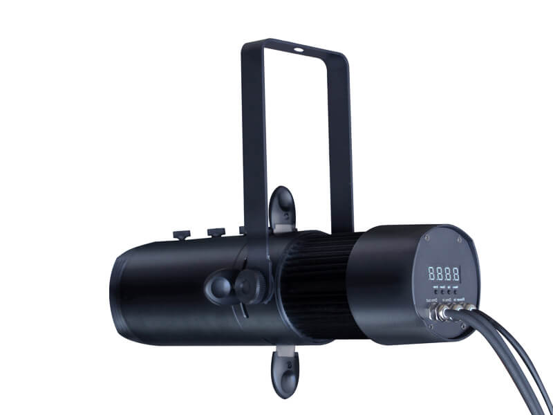 60W Bicolor Long Lens Mini Zoom Ellipsoidal LED Profile Spot Light