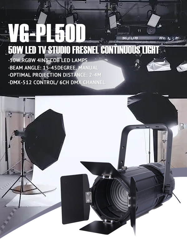 Lighting up the Magical Light of the Film and Television World - VanGaa Film and Television Light