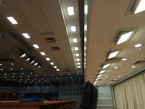LED video light (LED three-color conference light) effect display