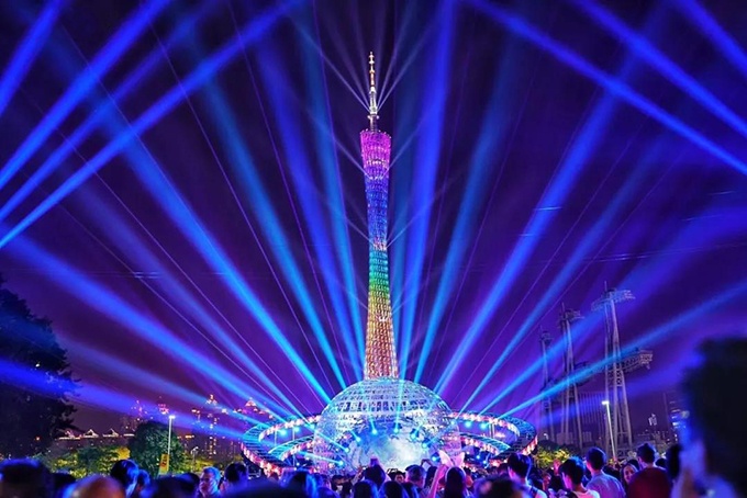 2018 Guangzhou International Lighting Festival-New Era of Guangyu Flower City