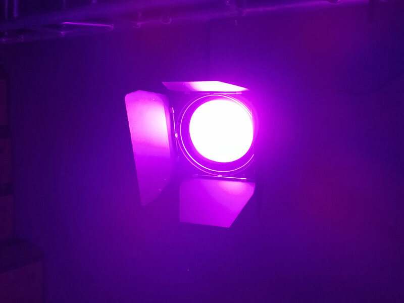 200W RGBW 4in1 LED Fresnel Spot Light