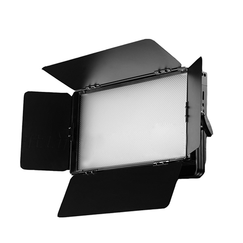 What kind of lamps are used for small TV studio lighting