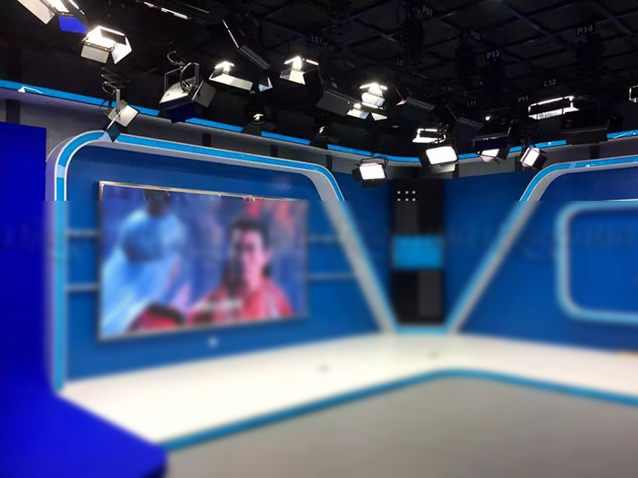 Guangxi Guiping TV Station Studio Lighting Configuration Case