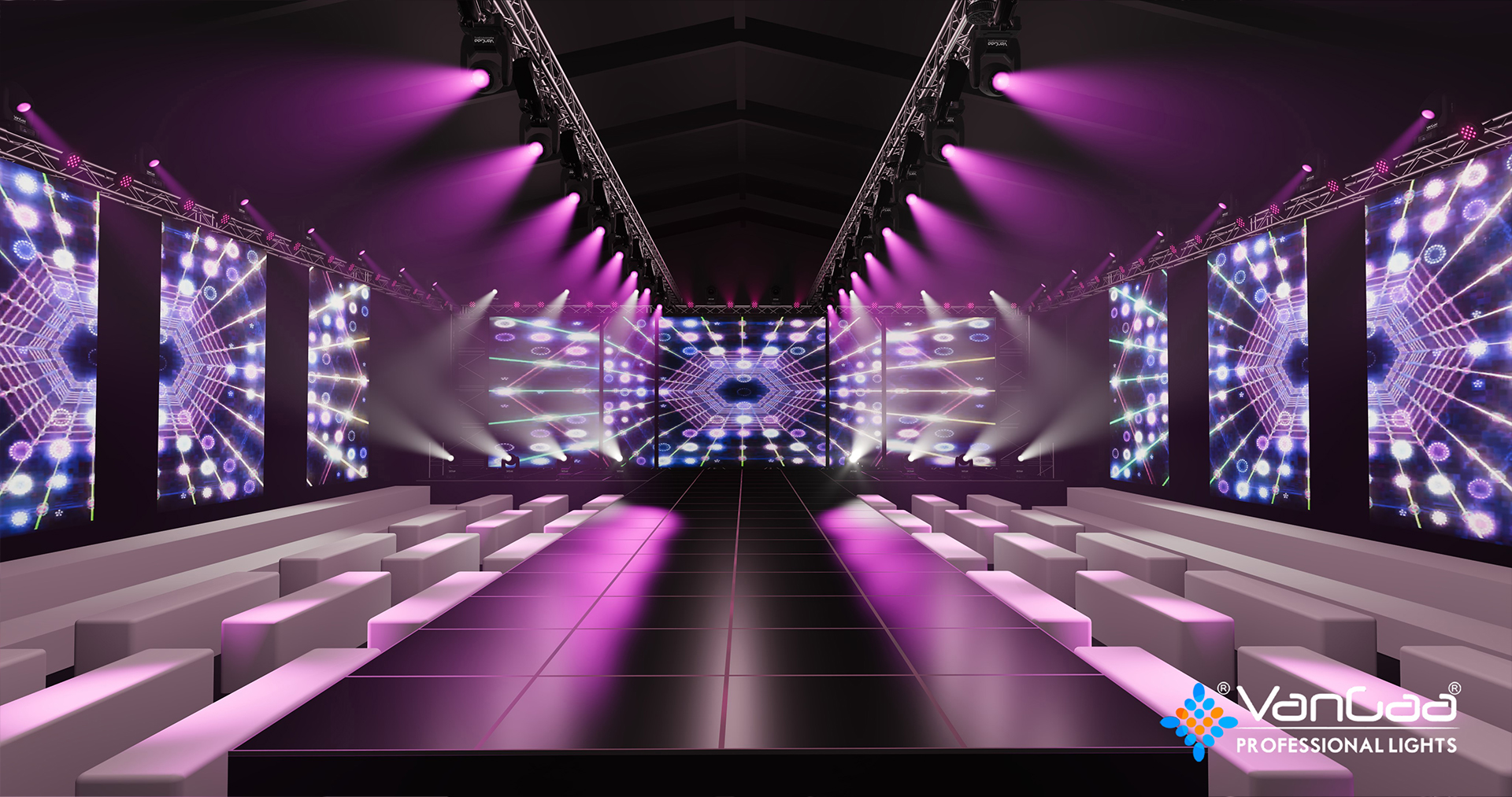 Catwalk Show Lighting Design: The Art of Integrating High-Color-Rendering Equipment And Atmosphere Creation